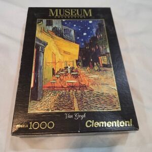 Clementoni Jigsaw Puzzle Unisex 1000pc Multi Excellent Van Gogh Cafe Terrace